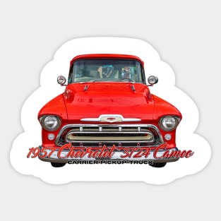 1957 Chevrolet 3124 Cameo Carrier Pickup Truck Sticker